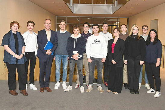 Schulprojektsieger der KGS besuchen den Deutschen Bundestag