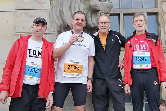 Marathonlauf: Aktive vom TKJ Sarstedt am Start